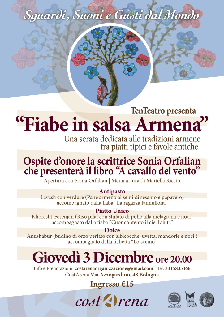 locandina fiabe in salsa armena