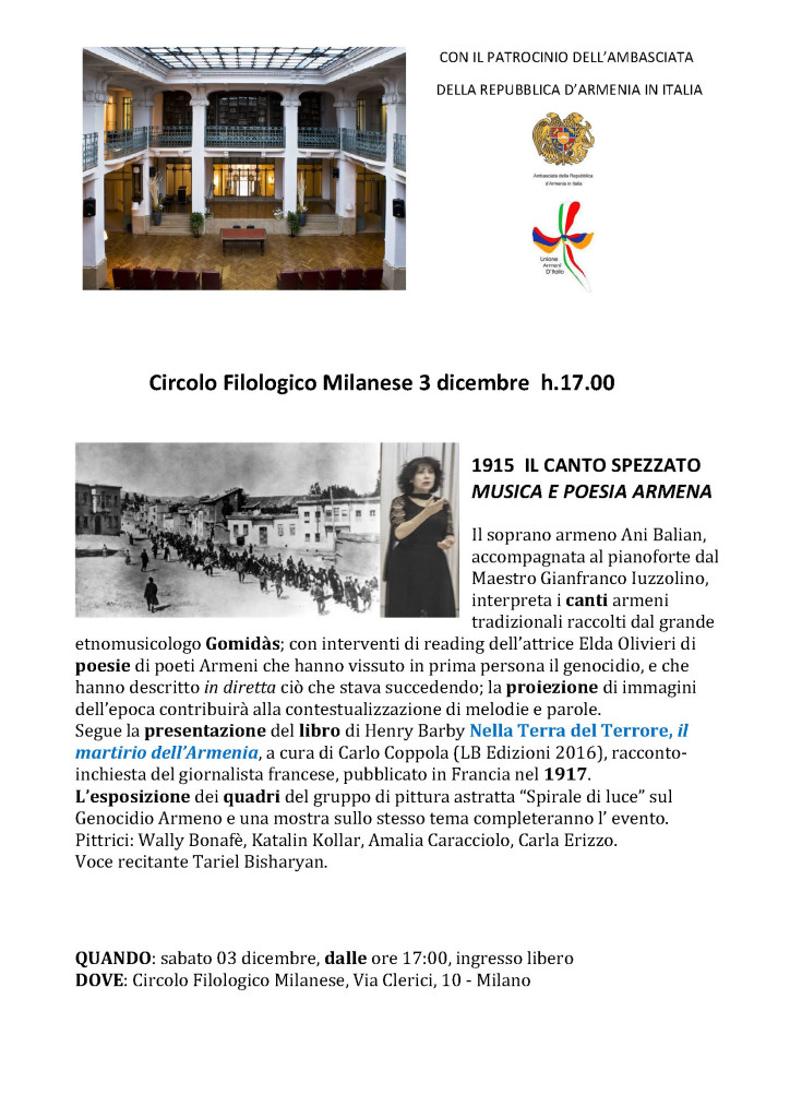 Circolo Filologico Milanese il canto spezzato